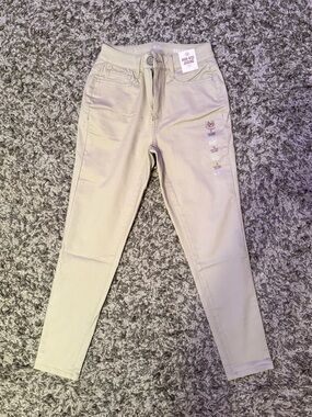 SO Light Beige High-Rise Jeggings